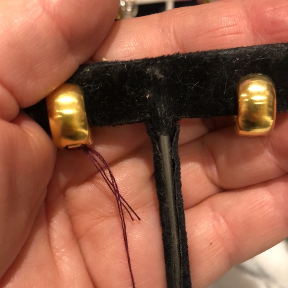 Cubic Zirconia Ear Hugger Hoops-Boutique - Picture 6 of 9